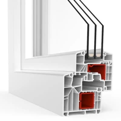 Aluplast Baie vitrée IDEAL® 8000 — fenêtre sur mesure